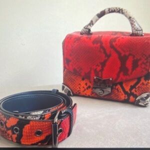 Crossbody Animal Print  Handbag